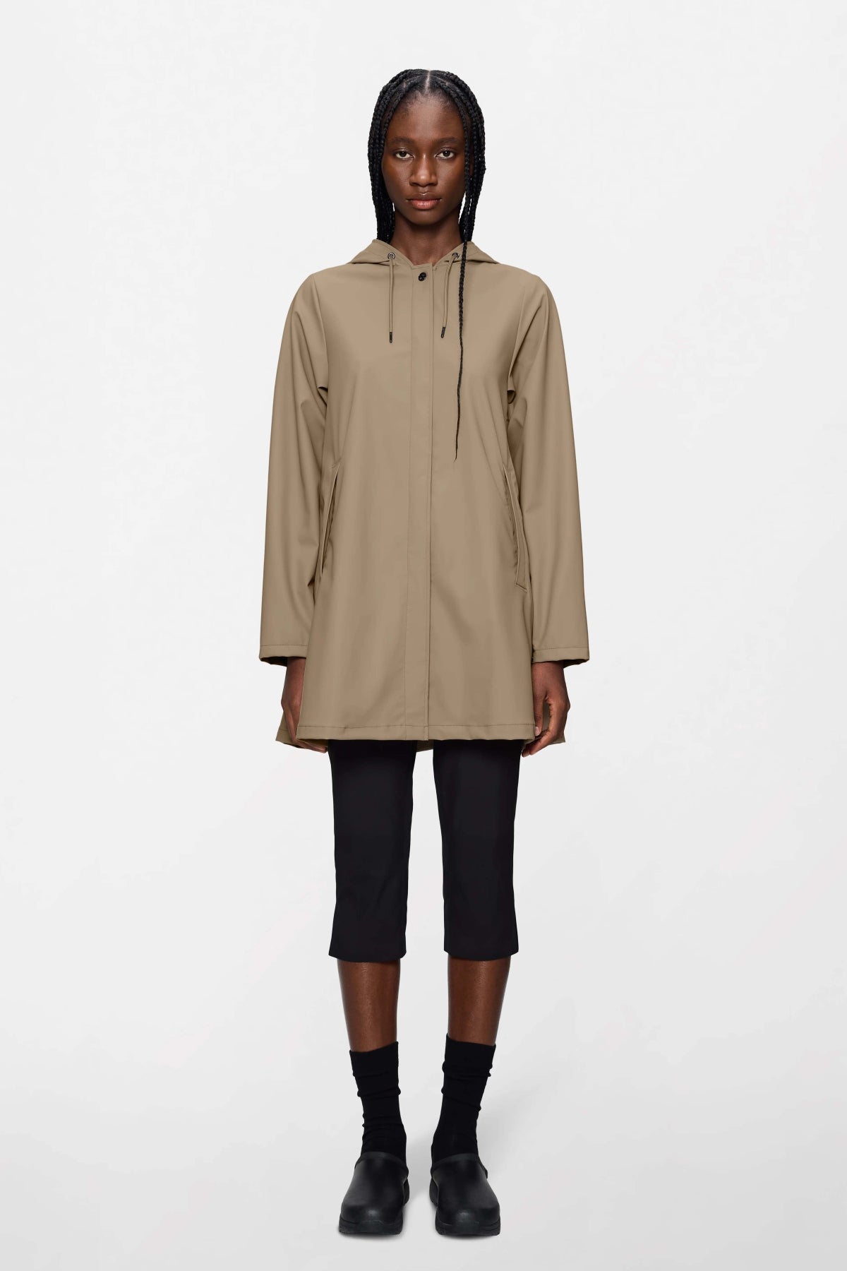 RAINS  LINE W JACKET W  en color BEIGE  (5)