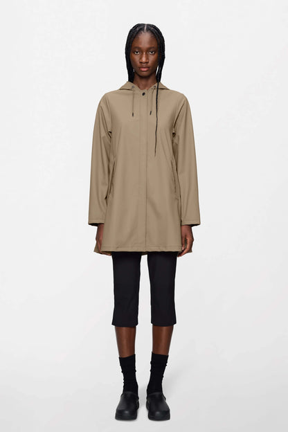 RAINS  LINE W JACKET W  en color BEIGE  (5)