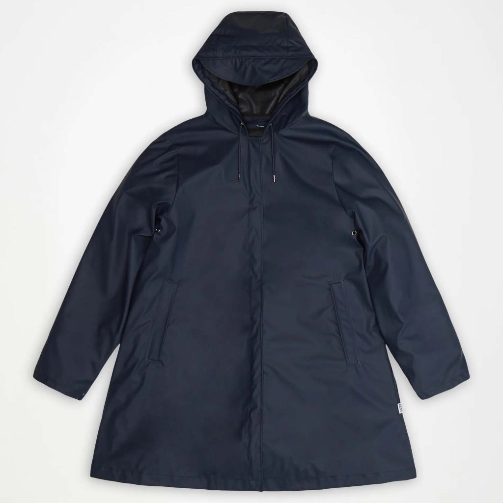 RAINS  LINE W JACKET W  en color NAVY  (4)