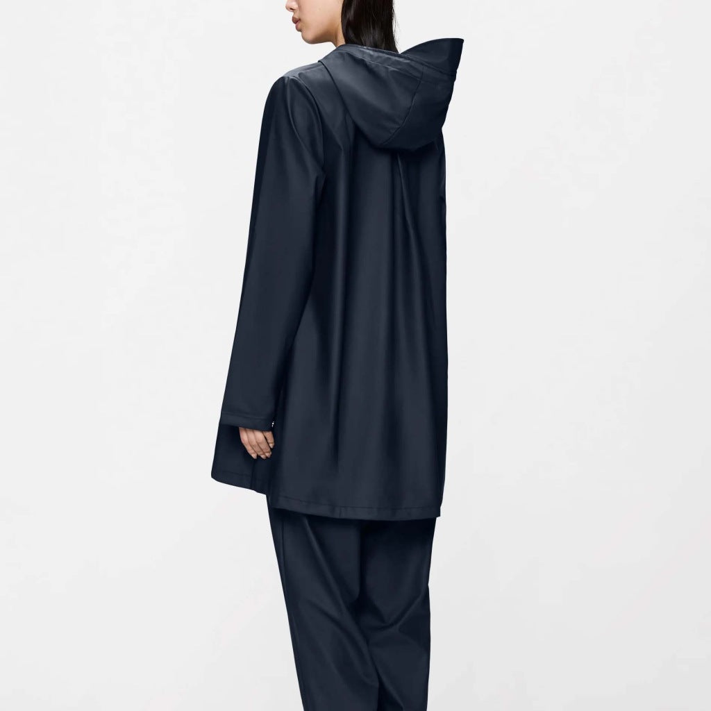 RAINS  LINE W JACKET W  en color NAVY  (5)