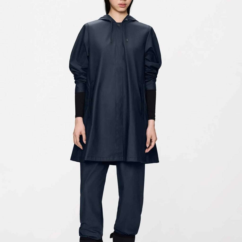 RAINS  LINE W JACKET W  en color NAVY  (6)