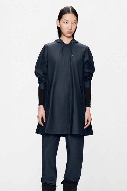 RAINS  LINE W JACKET W  en color NAVY  (1)