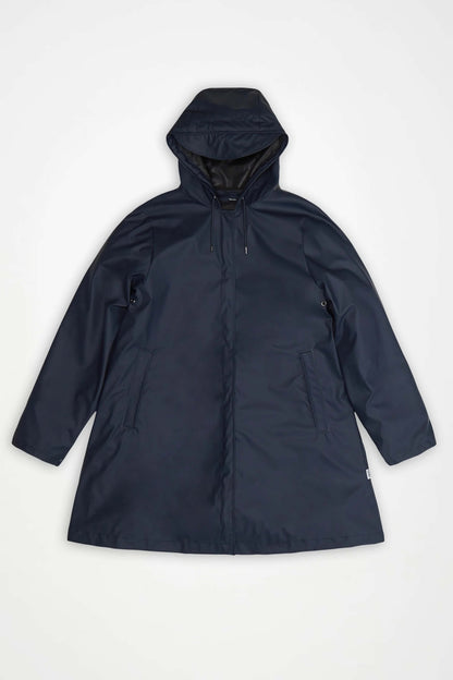 RAINS  LINE W JACKET W  en color NAVY  (3)