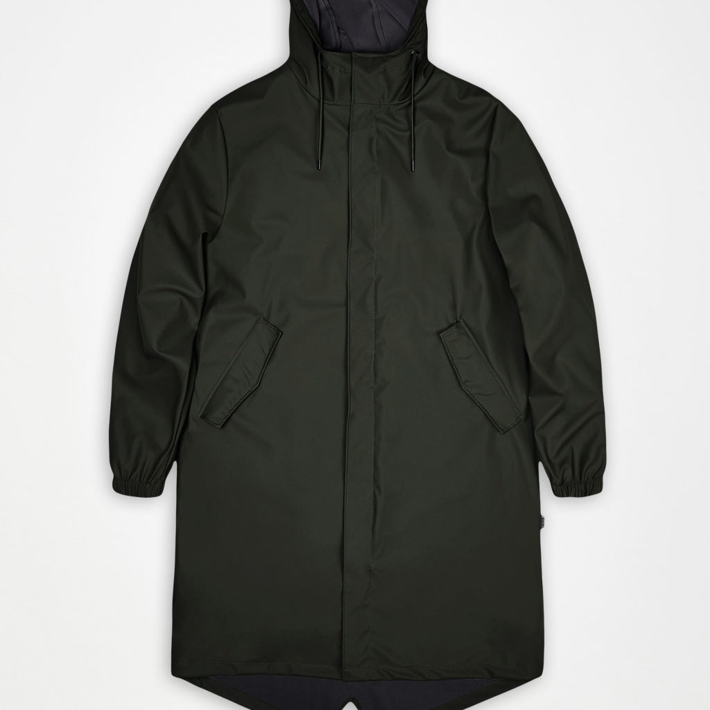 RAINS R FISHTAIL PARK en color GREEN  (6)