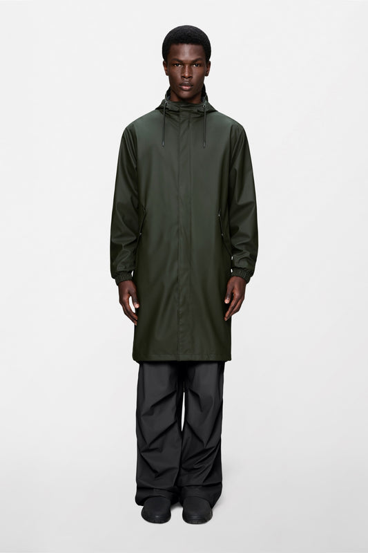 RAINS R FISHTAIL PARK en color GREEN  (1)