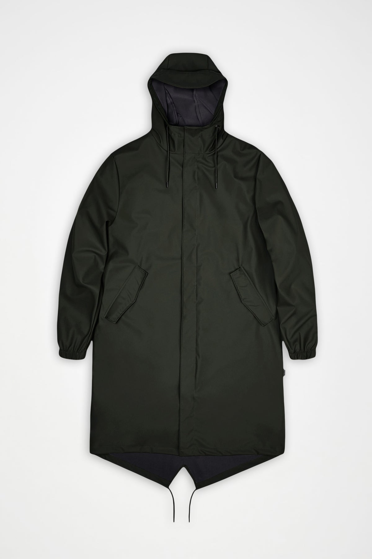 RAINS R FISHTAIL PARK en color GREEN  (3)