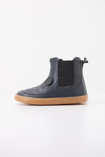 CHETTO BOTIN BAREFOOT PIEL  en color AZUL  (1)