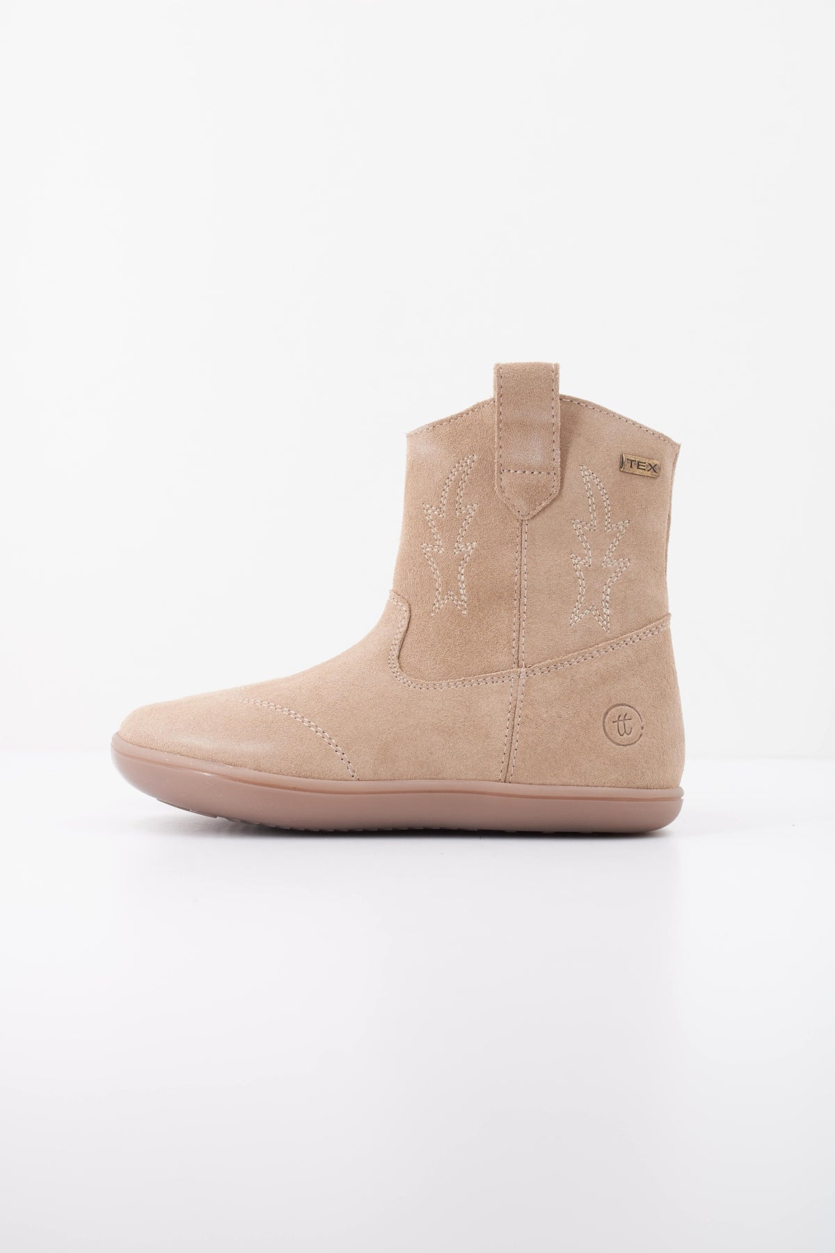 CHETTO BOTA DE PIEL - TIPO  en color TAUPE  (1)