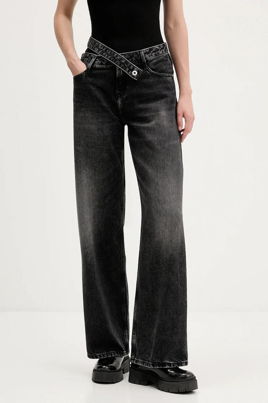 KARL LAGERFELD JEANS KLJ MR RELAXED WB DE en color WSDBLK  (1)