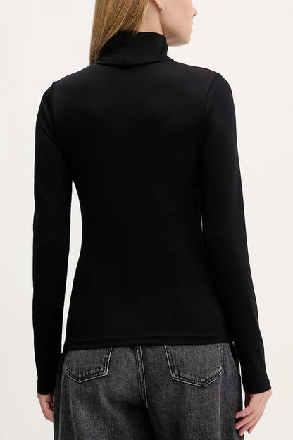 KARL LAGERFELD JEANS KLJ FITTED ROLL NECK en color BLACK  (2)