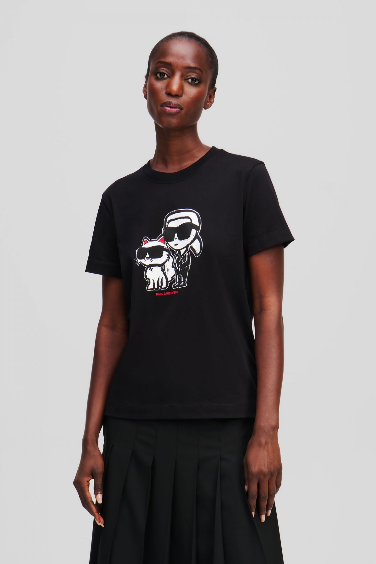KARL LAGERFELD JEANS AW IKON SKETCH en color BLACK  (1)