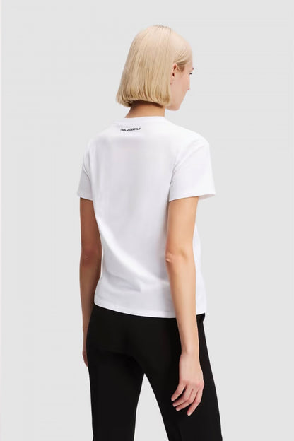 KARL LAGERFELD JEANS RSG T-SHIRT en color WHITE  (3)