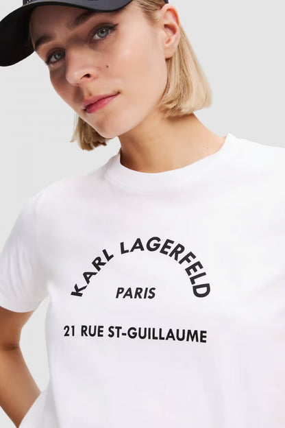 KARL LAGERFELD JEANS RSG T-SHIRT en color WHITE  (4)