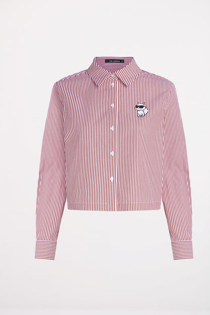 KARL LAGERFELD JEANS IKON CHOUPETTE CROPP en color WHTSTR  (2)