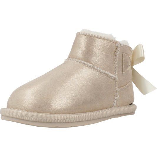 TECNOBABY BOOT BOW en color GOLD  (1)