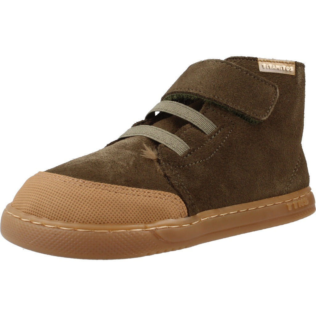 TITANITOS U CARLET BOTIN CA en color KAKI  (1)