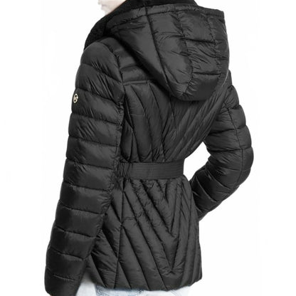 MICHAEL KORS W FX FUR TRIM en color   (5)
