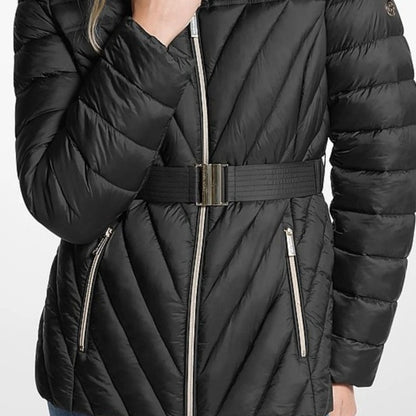 MICHAEL KORS W FX FUR TRIM en color   (6)