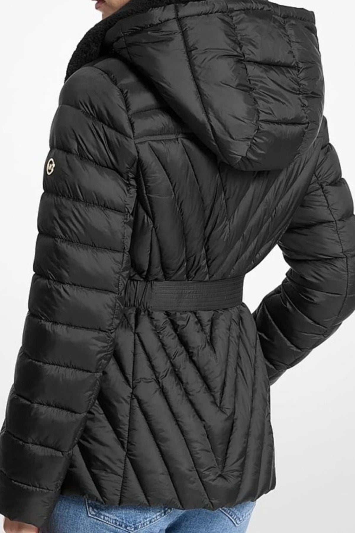 MICHAEL KORS W FX FUR TRIM en color   (2)