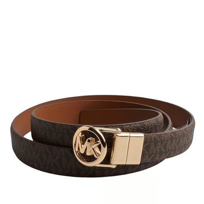 MICHAEL KORS MM REVERSIBLE BELT en color BROWN  (1)