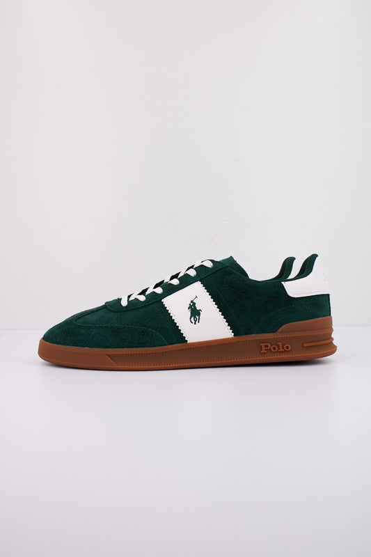 RALPH LAUREN HRT AERA PP SNEAKERS en color FOREST  (1)