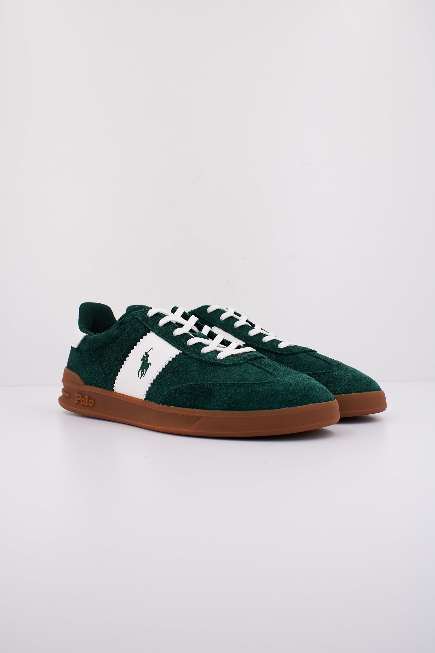 RALPH LAUREN HRT AERA PP SNEAKERS en color FOREST  (2)