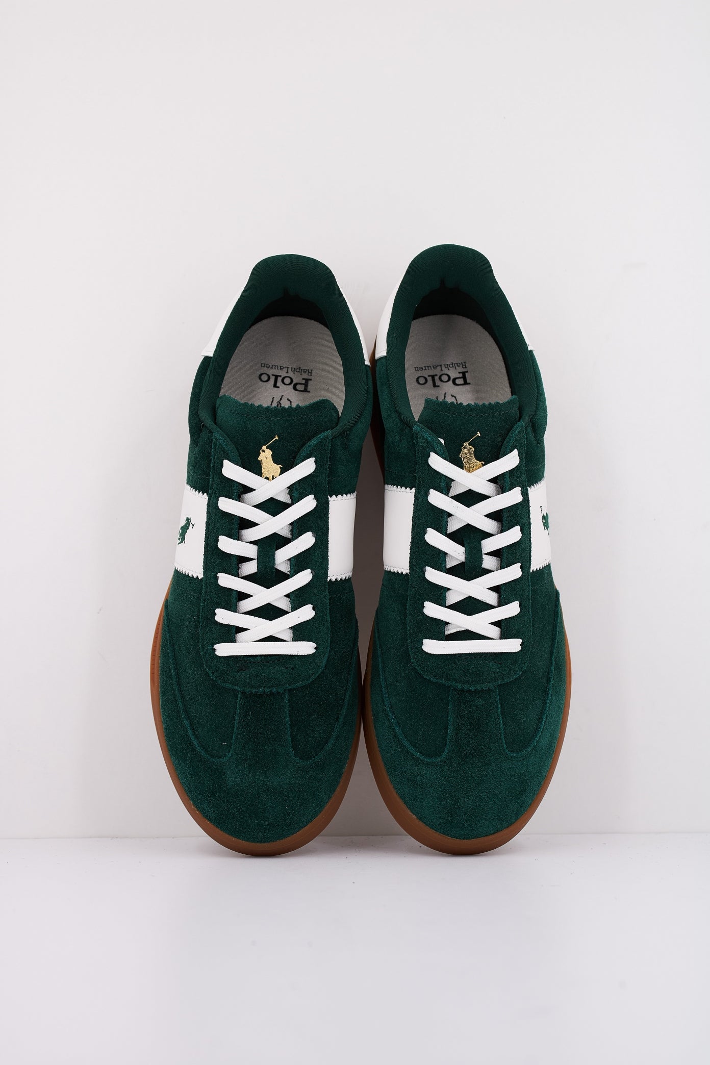 RALPH LAUREN HRT AERA PP SNEAKERS en color FOREST  (3)