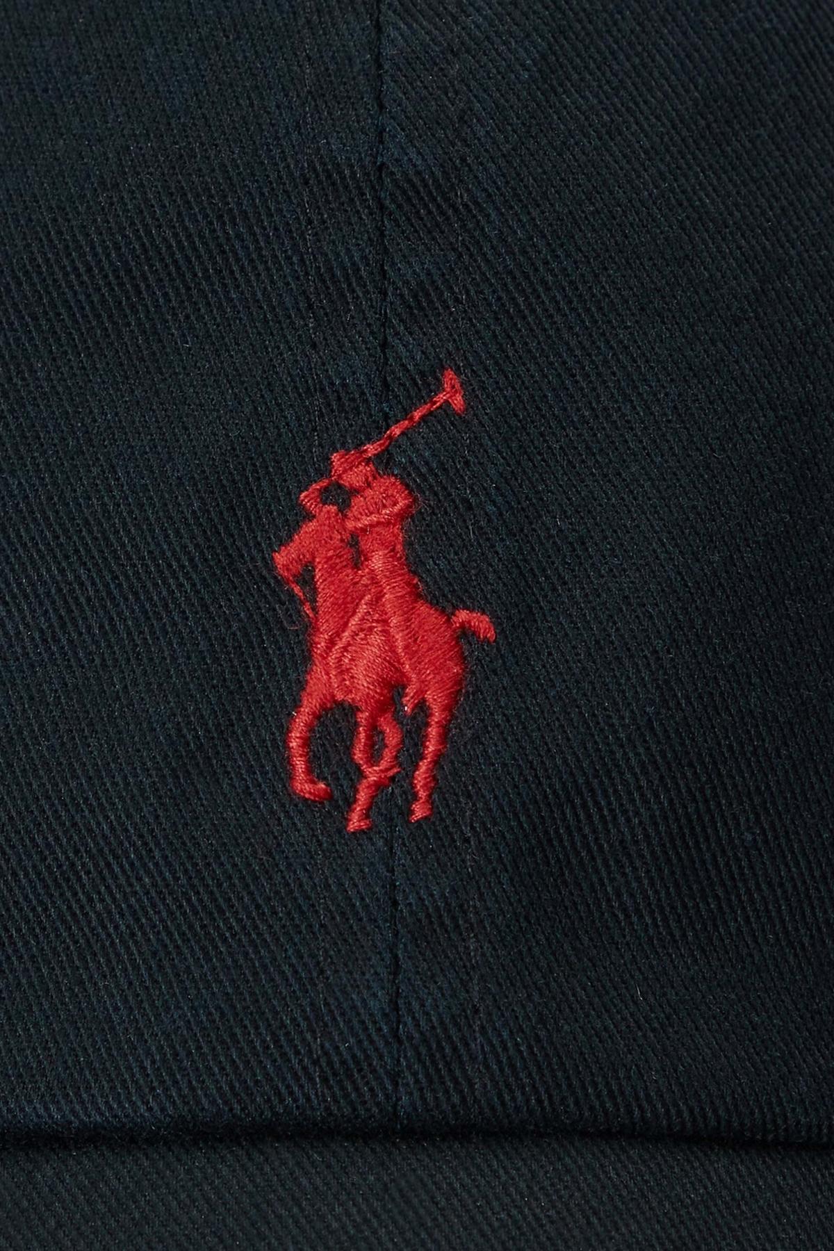 POLO RALPH LAUREN SPORT CAP HAT en color BLACK  (3)