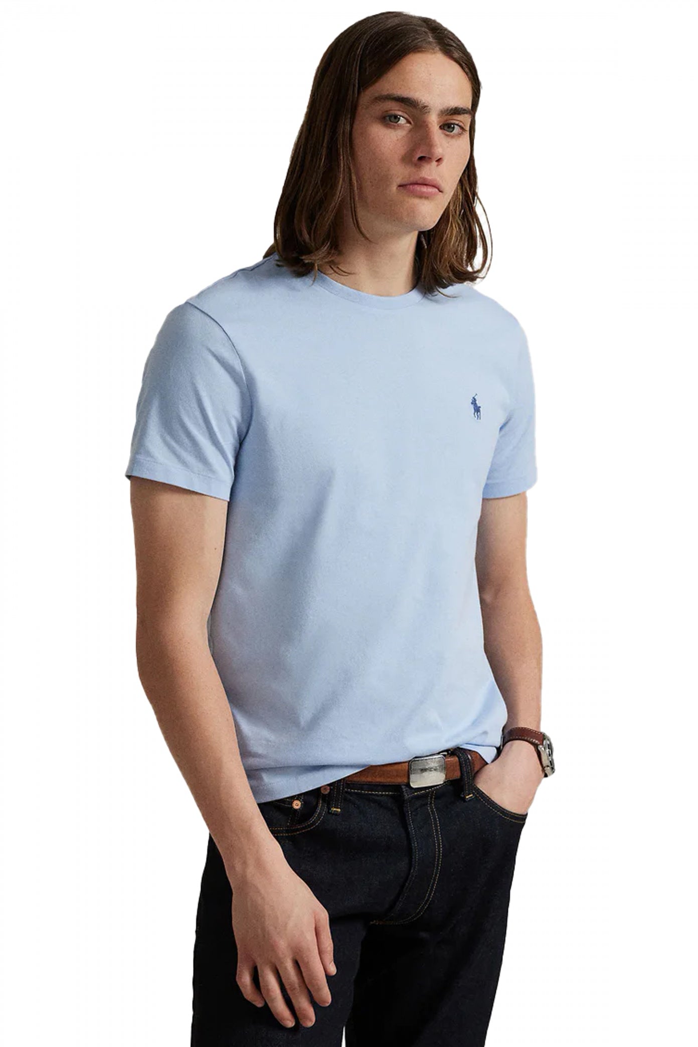 POLO RALPH LAUREN CLASSIC FIT COTTON T en color BLUE  (1)