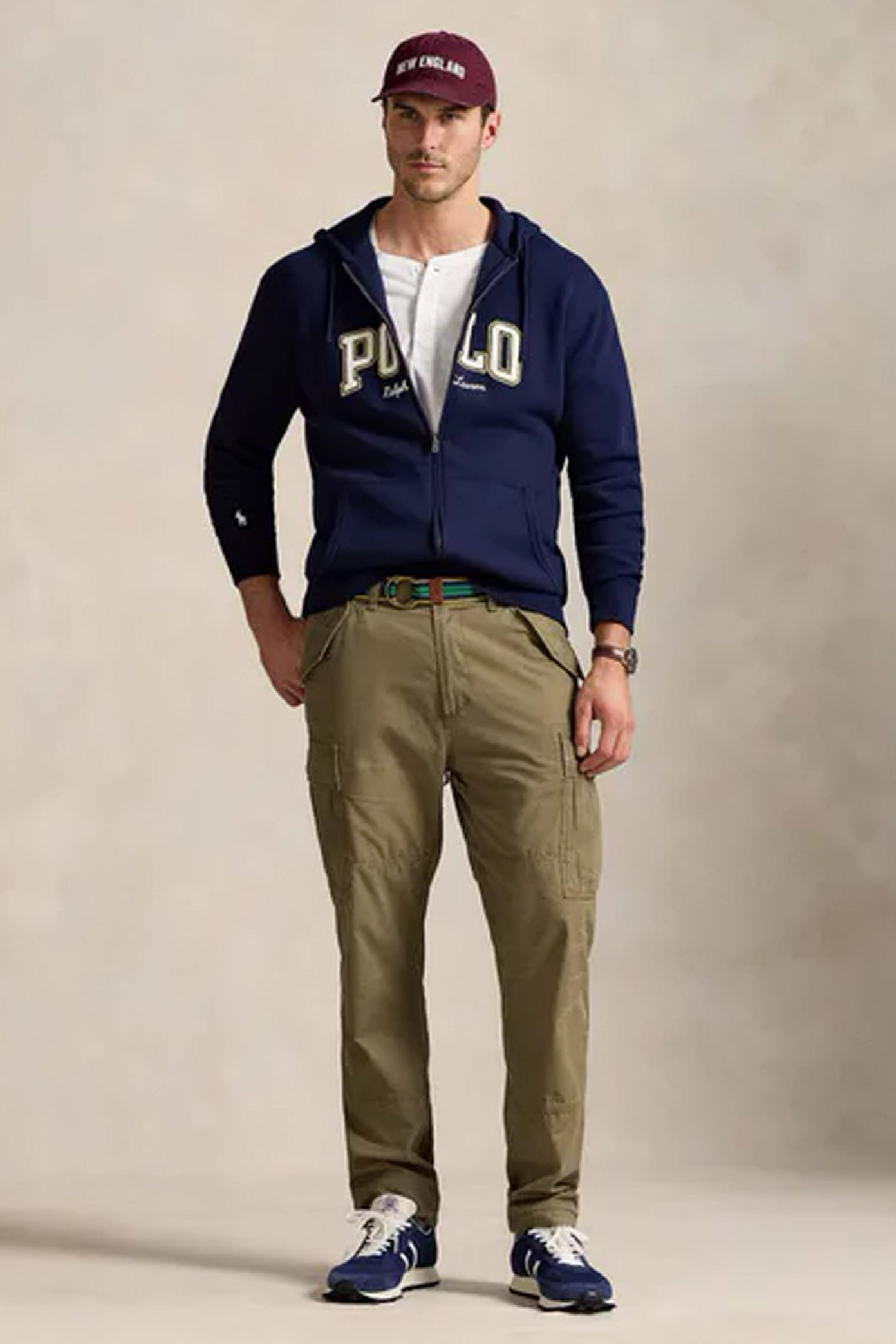 POLO RALPH LAUREN FZHOODM en color NAVY  (4)