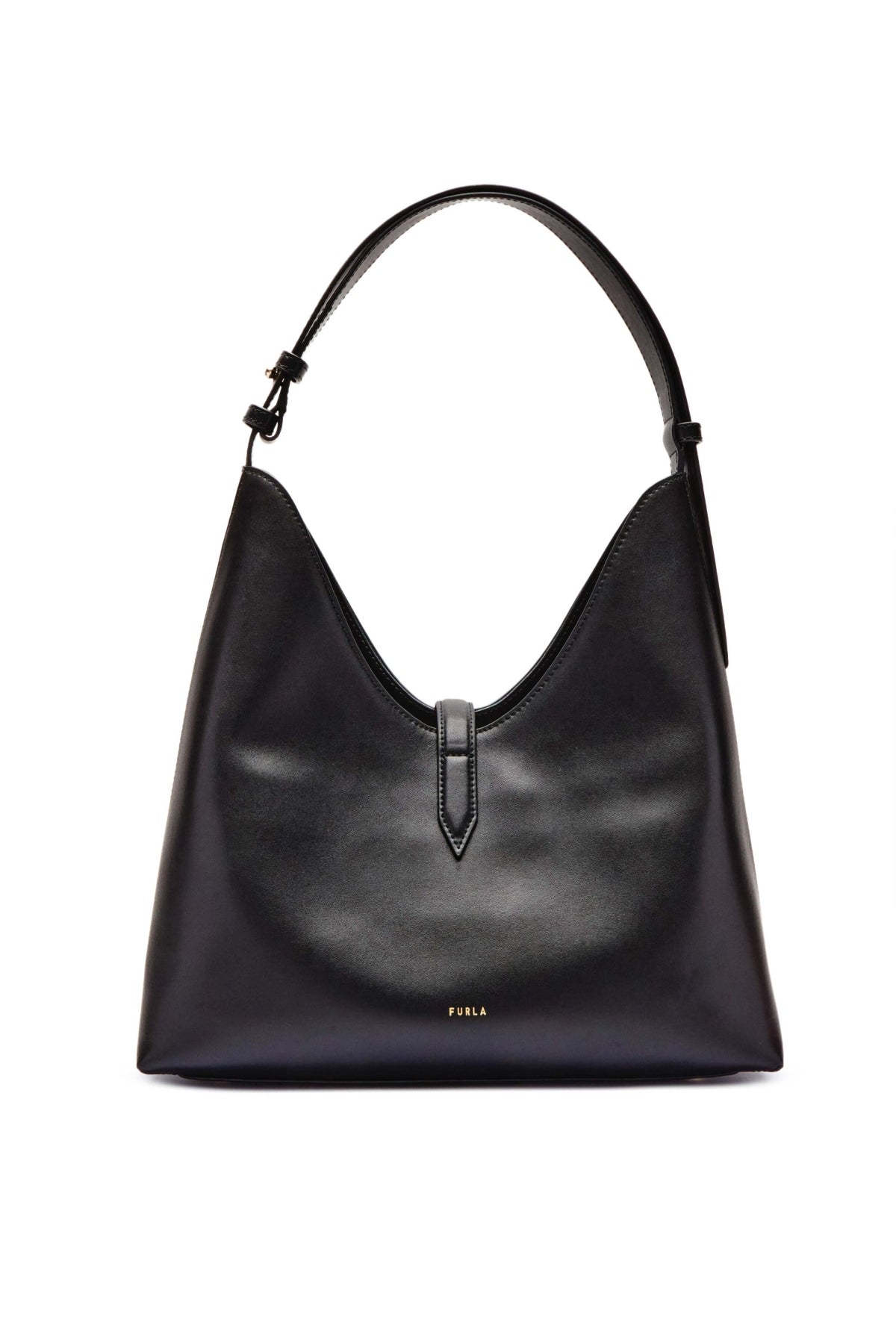 FURLA GOCCIA M HOBO en color NERO  (3)