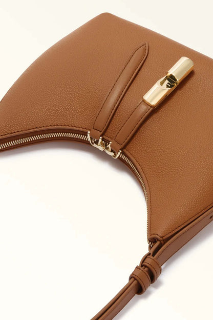 FURLA GOCCIA S SHOULDER BA en color BRANDY  (4)
