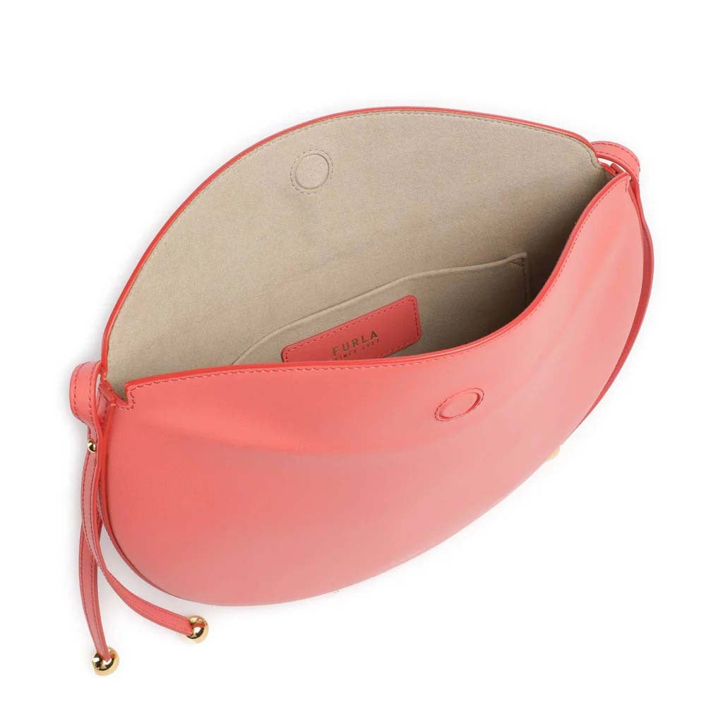 FURLA MOONSTONE M SHOULDER en color APERITIVO  (6)
