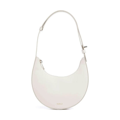 FURLA  DELIZIA MINI SHOULD en color PANNA  (2)