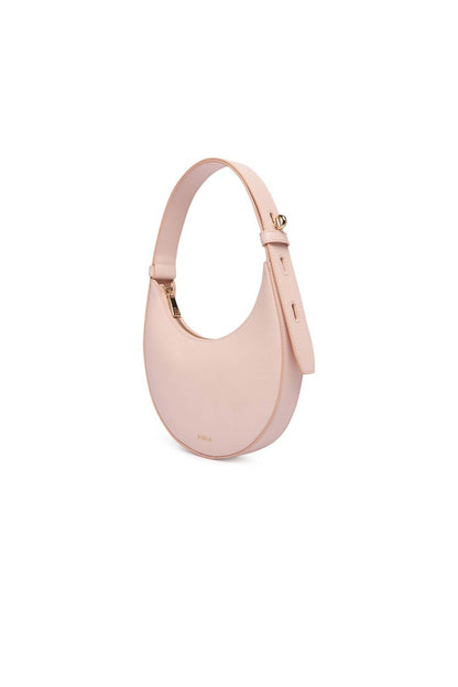 FURLA  DELIZIA MINI SHOULD en color PINK  (4)