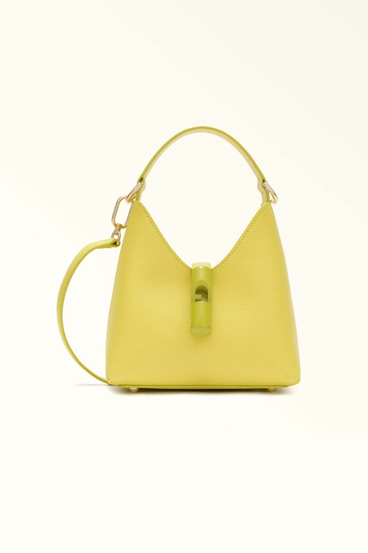 FURLA IRADE MINI HOB en color YELLOW  (1)