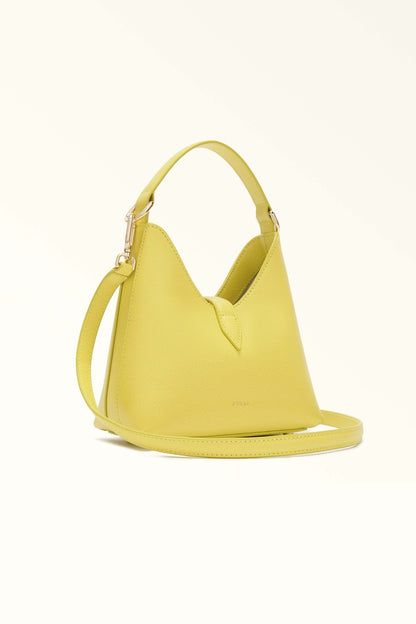 FURLA IRADE MINI HOB en color YELLOW  (3)
