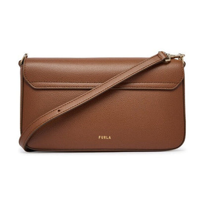 FURLA WB ARE IRIDE en color COGNAC  (5)