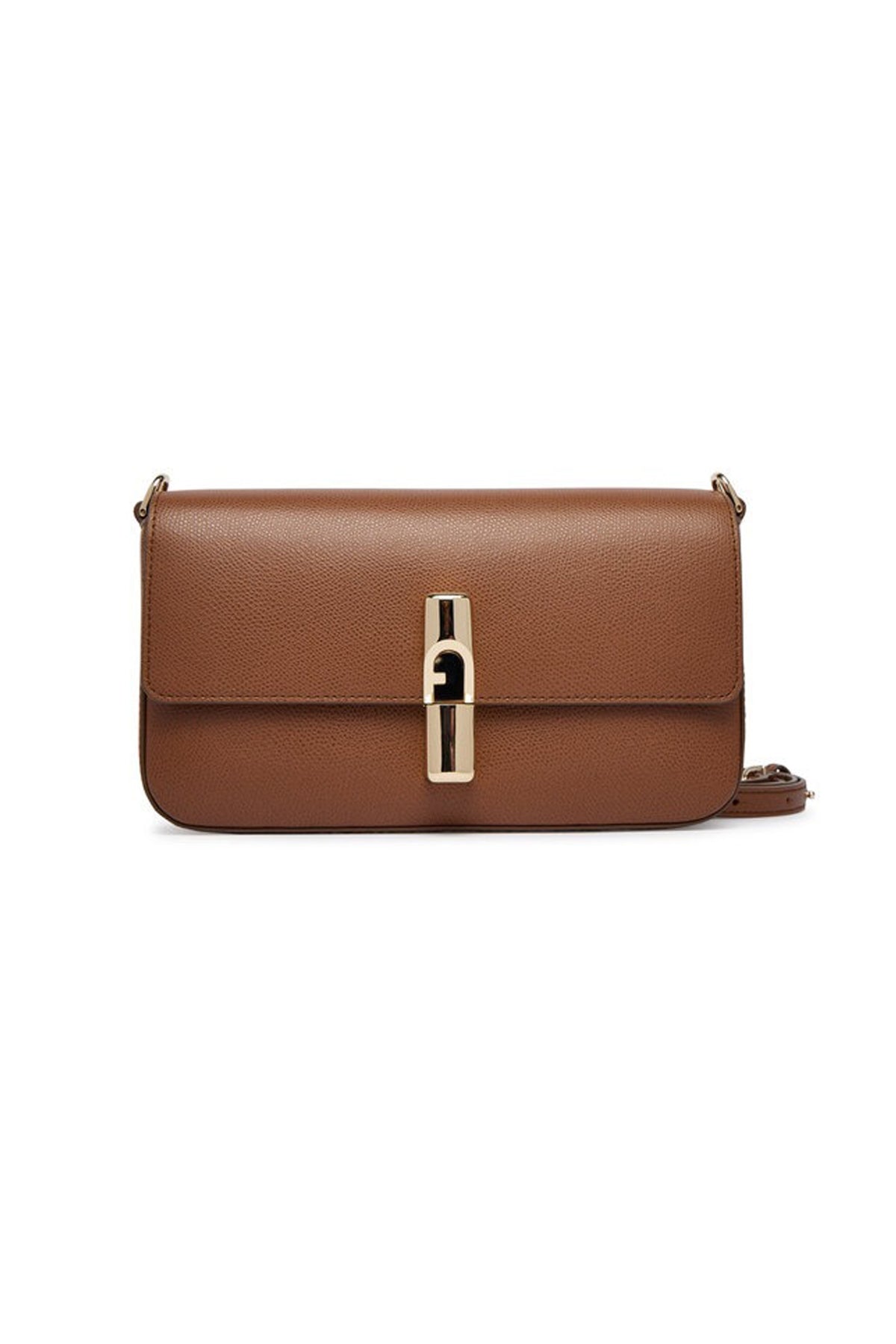 FURLA WB ARE IRIDE en color COGNAC  (1)
