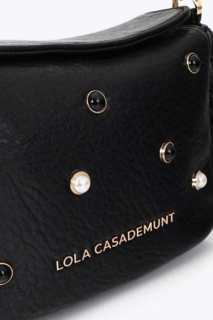 LOLA CASADEMUNT SMALL CROSSBODY BAG  en color N  (5)