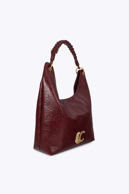 LOLA CASADEMUNT SHOPPER WITH BRAIDED en color   (2)