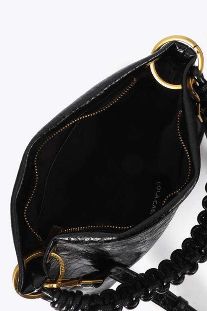 LOLA CASADEMUNT SMALL SHOULDER STRAP en color   (4)