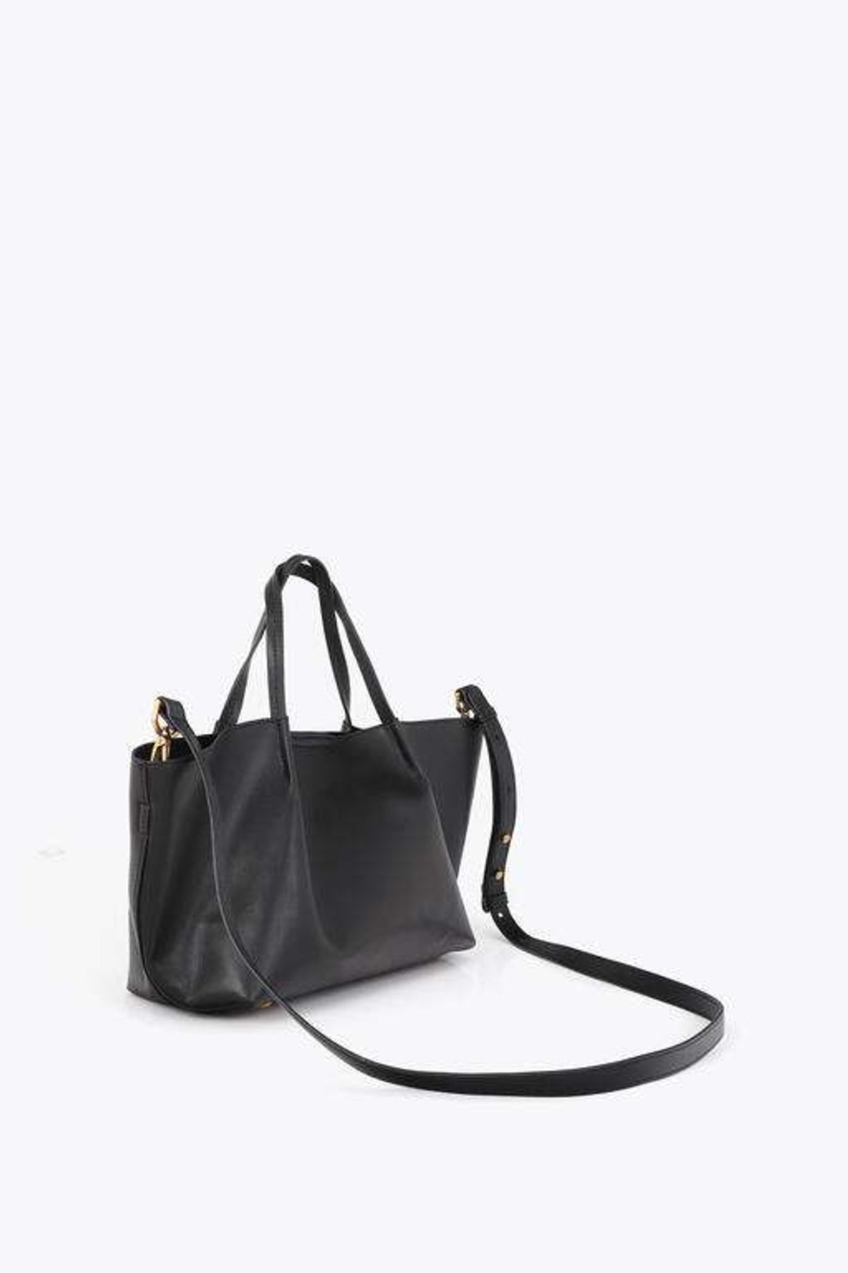 LOLA CASADEMUNT LEATHER-EFFECT SHOUL en color N  (2)
