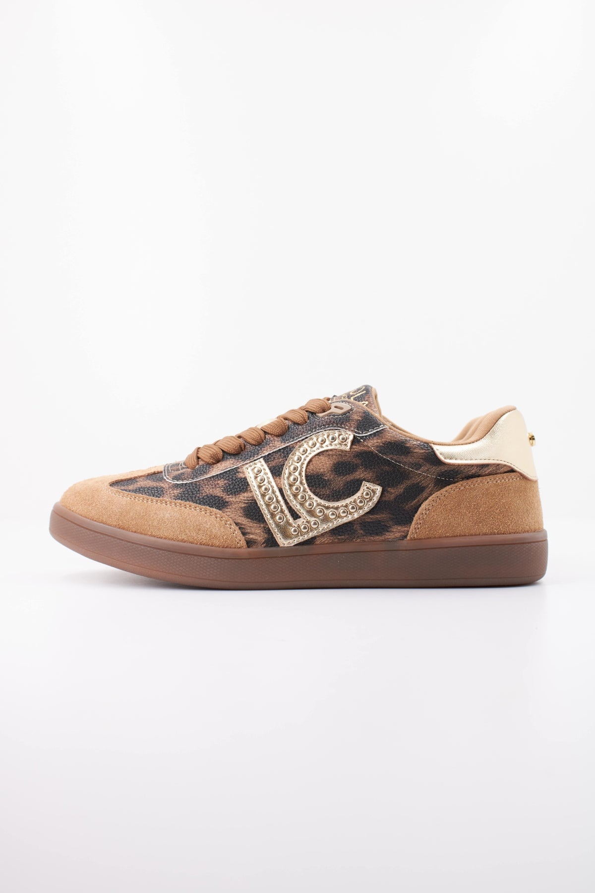 LOLA CASADEMUNT ANIMAL-PRINT SNEAKER en color M  (1)