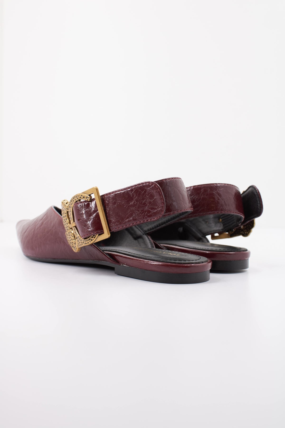 LOLA CASADEMUNT LEOPARD BUCKLE FLAT  en color   (4)