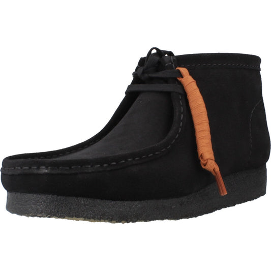 CLARKS ORIGINALS WALLABEE BOOT en color BLACK  (1)