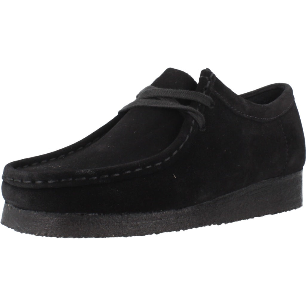 CLARKS ORIGINALS WALLABEE en color BLACK  (1)