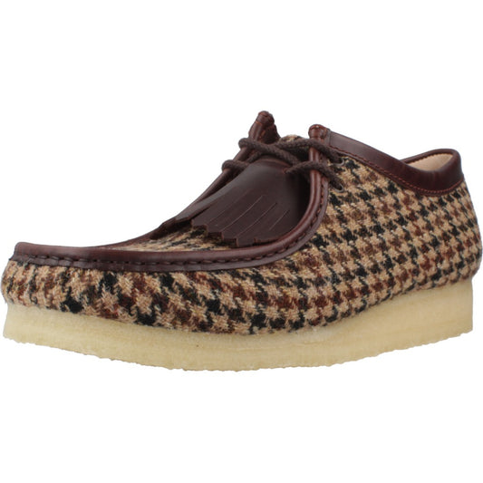 CLARKS ORIGINALS  WALLABEE  en color BROWN  (1)