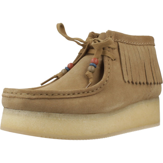 CLARKS ORIGINALS WBWEDGE FRINGE en color TAN  (1)