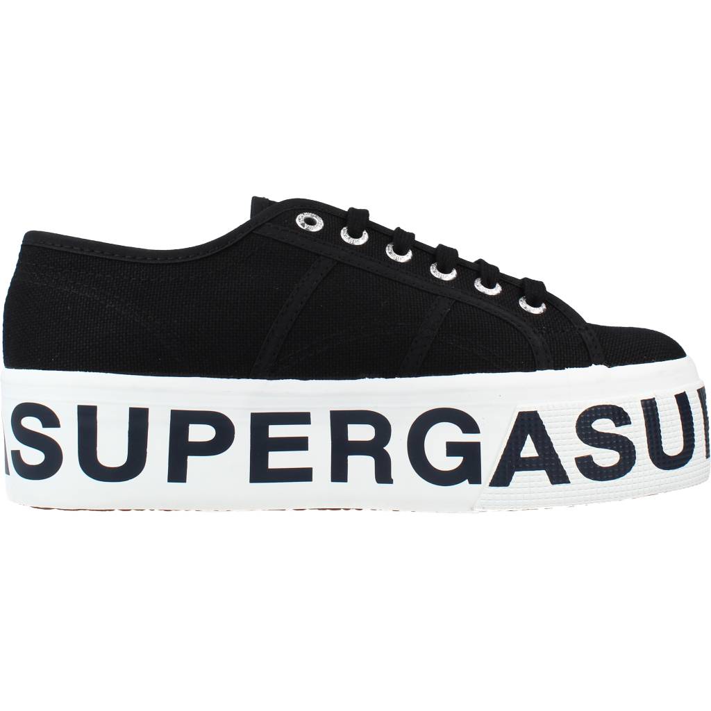 SUPERGA SDW  en color BLACK  (4)